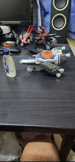 (二手) 超人高斯Eyes青年精英隊軍備：泰克推進器(DXテックブースター) DX玩具飛機/戰鬥機部件，跟「(二手)：超人高斯Eyes戰鬥機：泰克雷霆2號 ウルトラマンコスモス テックサンダー 」一同