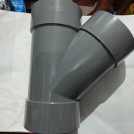 4 inch y pipe connection pvc connection