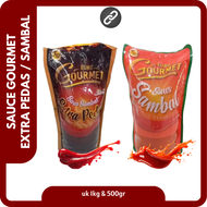 Euro Gourmet Saus Sambal 1kg | Euro Gourmet Saus Sambal Extra Pedas 1000gr | Euro Gourmet Sambal