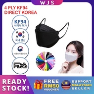 🇲🇾FREE RM50 VOUCHER🎁 MLQ Premium Sealed Tight Korean KF94 Face Mask 4 Ply Mask KN95 Mask N95 Mask KN