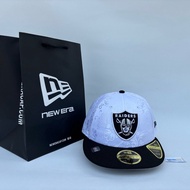 Hat new era 59Fifty Floral Shine Low Profile MLB Los Angeles Raiders FittedOriginal