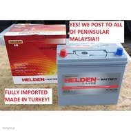 🚗💝♚☋❀NS40ZL, NS60, NS60L, DIN55R, DIN55L, NS70, NS70L- HELDEN/ START MAINTENANCE FREE CAR BATTERY