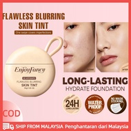 EnjoyFancy Flawless Blurring Skin Tint Foundation Natural Lightweight Breathable BB Cream Primer 6 D