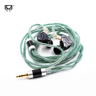 KZ Headsets Cable 8 Cores OFC Silver Plated Upgrade Cable Earphones Cable For KZ ZSN PRO ZSX DQ6 ZAS AS16 ZEX PRO ZS10 PRO MT1