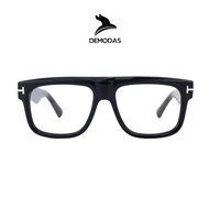 DEMODAS YL99264 Photochromic Bluechromic Lens Square Glasses Anti-Radiation Blueray Minus Normal