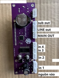 Mạch EQ SỐ dễ dàng SETUP chất âm vượt trội với chip AUDIO chuyên dụng.