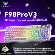 AULA | AULA F98 Pro V3 Gaming Mechanical Keyboard 2.4G Wireless/Bluetooth/Wired E-sports Keyboard Hi
