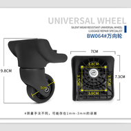 Applicable to American Travel Luggage Universal Wheel Accessories D043 Wheel Wheels Caster Trolley C