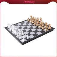 Lohobby Magnetic Chess Set,  Chess Set Chess Checkers  Folding Chess Board for Adults