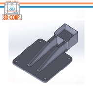 3DCorp HP Monitor VESA Mount Adapter for HP 27M, 24M, 22M