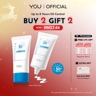 [HOT] YOU Sunbrella Triple UV Elixir Sunscreen Gel SPF 50+ PA++++ Twin Pack For Oily or Acne Skin