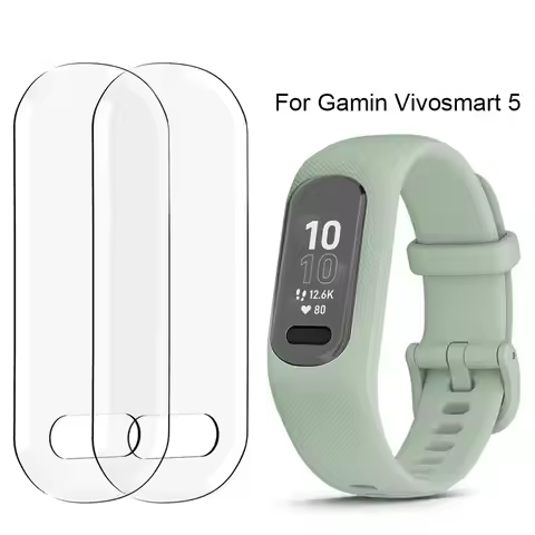 Soft TPU Protective Film For Gamin Vivosmart 5 Smartwatch Screen Protector Accessories