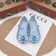 【免運】梅麗莎新款兒童果凍鞋寶寶香香公主女童冰雪奇緣涼鞋童鞋夏季