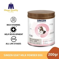 Singen CP8 Goat Milk Powder Dog 200gr