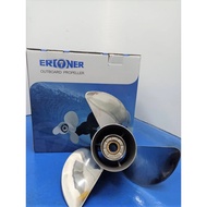 YAMAHA Outboard 60 / 75 / 85 HP 17 Pitch Propeller (Stainless Steel) - Outboard Spare Parts