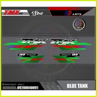 ⊙ ☏ ☌ Honda TMX 155  "Sibat"  : Customized Motorcycle Decals, Laminated, NO Fade, with Freebies