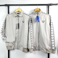 Premium imported branded jacket high neck tracktop/, shoulder tapping, fred perry, real FENCE Men'sO