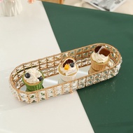 Crystal Tray/Europe Gold Tray/Display Tray/Home Decoration Decoration/Display Tray