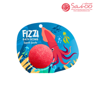 Saboo Thailand  Fizzy Bath Bomb Squid Sizzle 100g. | สบู่ ไทยแลนด์ บับเบิ้ล บาธ บอม สควิด ซิซเซิล 10