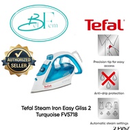 Tefal FV5718 Steam Iron Easy Gliss 2 Turquoise - 2 YEARS WARRANTY