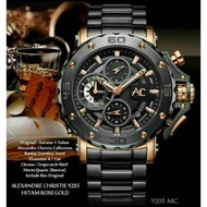 AC 9205 Alexandre Christie AC9205 Jam Tangan Pria AC 9205 Rantai