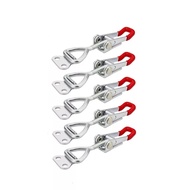 【10pcs/set】Adjustable Lock Clamp Heavy Duty Hand Tool 4001 100Kg 220Lbs Quick Release Toggle Latch Clamp, Holding Capacity Toggle Clamp U-Shaped Latch Toggle Lock Clamp Fixing Force