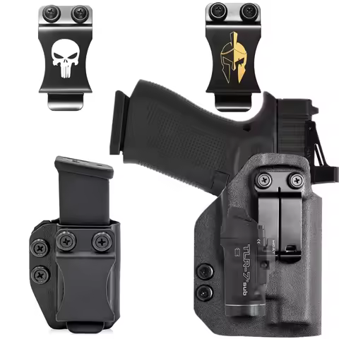 kydex Inside Waistband Holster For Glock G43x G48 43x 48 MOS Rail With Streamlight TLR 7 TLR7 Sub Ma