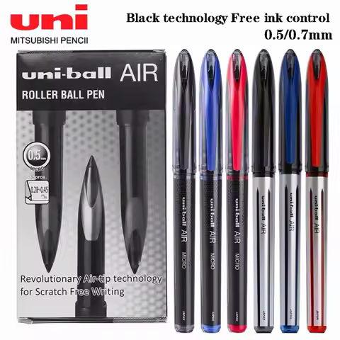 Uni UBA-188 Rollerball Pens, 0.7/0.5mm Nib Fade & Water Resistant Liquid Premium Ink, Smooth Handwri