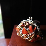 零錢包/口金包/京都奈設計傳統和服小肉包