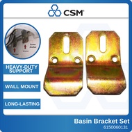 CSM Basin Bracket Set Heavy Duty Wall Mount Sink Support | Durable Steel Basin Holder Anti Rust CBB3