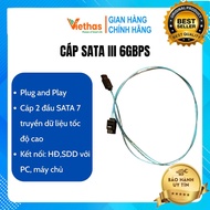SATA III 6Gbps Cable 1 port 1M long for SERVER/PC SATA 7 Pin to SATA 7 Pin
