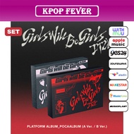 ITZY [Girls Will Be Girls] POCAALBUM (PLATFORM Ver) SET / ALBUM