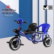 Exotic Sepeda Anak Bayi Balita Dorong Roda 3 Tricycle Exotic ET5777 By Pacific Blue
