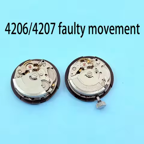 Watch Accessory Movement Unable to Work 4206/4207 Faulty Movement Japanese Female Movement, For Disa