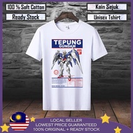 Tepung Gundam Baju Lelaki 100% Cotton Baju Viral Men Clothes Baju T shirt Lelaki Baju Gundam T shirt