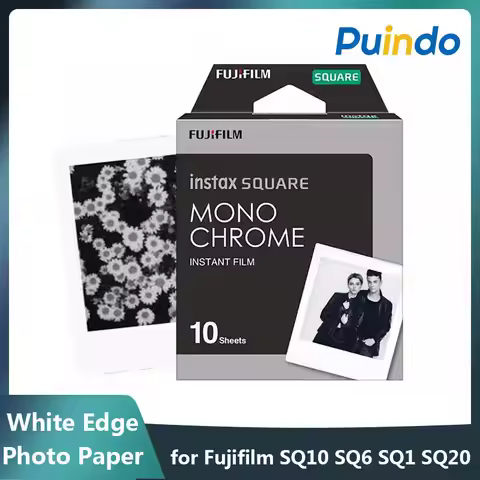 Original Fujifilm Instax Square Film White Edge Photo Paper for Fujifilm SQ10 SQ6 SQ1 SQ20 Instant F