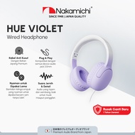 Nakamichi My Music Hue Violet Wired Stereo Headphone Superior Sound