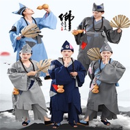 Screaming Hanfu Hanfu Adult Costume Performance Costume Jigong Living Buddha Beggar Costume Ji Puddi