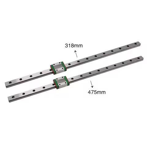 Ender 3 Dual Z Axis Linear Rail Kit MGN12C with Back Plate CR 10 X Axis Upgrade Kits for Ender-3/3S/