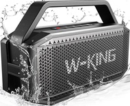 Bluetooth Speaker- 100W Peak 60W RMS Deep Bass, IPX6 Portable Waterproof Loud Bluetooth Speakers Wir