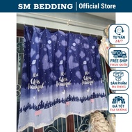 Rido curtains divide the room from the sun 1mx1m2,1m6x1m9,2m2x2m,3mx2m,4mx2m, cosmic planet pattern