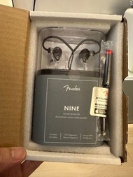 Fender Nine 連同AE1 iPhone轉駁器 有線 耳機