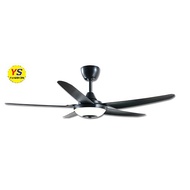 2 UNITS DEKA V5 56" 5 BLADES CEILING FAN WITH LED LIGHT (3 COLOUR LIGHT) -4 SPEED