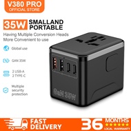 V380 Pro 67W Fast USB Charger Quick Charge compatible for iPhone 15 14 13 12 For IOS15 system Travel
