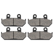 Motorcycle Front and Rear Brake Pads For HONDA STREET BIKES VFR 700 CBR 750 1000 F GL 1500 VFR700 In
