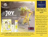 Yardley London English Daisy(Limited Time Offer)EDT 125 ml and Body Spray 150 ml for Women perfume w