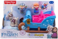 Fisher-Price 費雪牌 迪士尼冰雪奇緣  Little People vehicle set