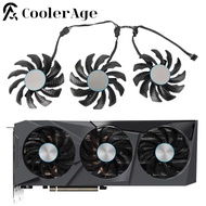 New Original Video Card Fan For  Gigabyte Radeon RX 6700XT 6600XT 6600 RTX 3070Ti 3070 EAGLE 78MM PL