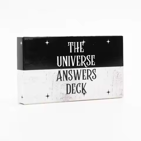 The Universe Answers Message Word Cards Game 44Pcs 10.3x6cm English Version Card Table Edition Playi