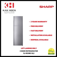 SHARP SJ-RX38E-SL2 291L S-POPEYE REFRIGERATOR - 2 YEARS MANUFACTURER WARRANTY + FREE DELIVERY